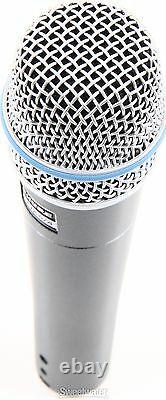 (2) New Shure BETA 57A Inst/Vocal Mic & Cables Auth Dealer Make Offer Buy It Now