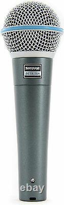 (2) New Shure BETA 58A Vocal Mics Authorised Dealer Make Offer Buy It Now