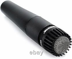 (2) New Shure SM57 Mics and Cables Authorised Dealer Make Offer Buy It Now