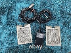 2 Shure 809 Surface/Boundry Condenser Microphones with Preamp