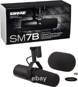 2023 NEW Shure SM7B Cardioid Dynamic Vocal Microphone Black