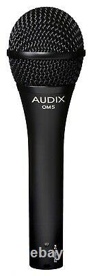 BRAND NEW Audix OM5 Dynamic Hypercardioid Wired Pro Mic (Shure Sennheiser AT)