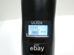 GREAT Shure ULXD2 SM58 Wireless Microphone Transmitter J50A 572-616 MHz MINT