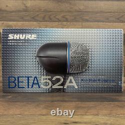 Genuine Shure Beta 52A Supercardioid Dynamic Microphone for Kick Drum