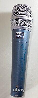 Liam Gallagher Oasis Stage Used & Autographed Shure Beta 57A Microphone
