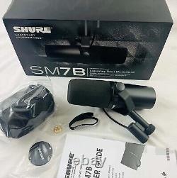 Microphone SM7B Vocal / Broadcast Cardioid shure Dynamic Free Shipping Open-Box