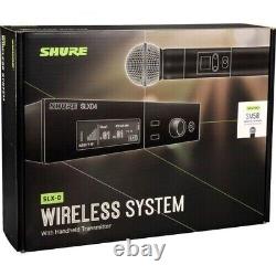 NEW Shure SLXD24/SM58-G58 Digital Wireless Handheld Microphone System G58 Band