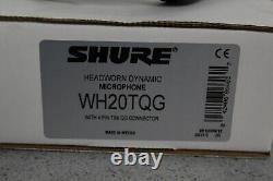 NEW Shure WH20TQG Dynamic Headset Microphone with 4 Pin connector FREE S&H