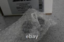 NEW Shure WH20TQG Dynamic Headset Microphone with 4 Pin connector FREE S&H