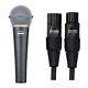New Shure Beta 58a Professional Dynamic Vocal Microphone