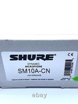 New Shure Professional Unidirectional Dynamic Microphone SM10A-CN