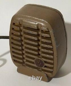 SHURE CR81 CONTROLLED-RELUCTANCE DYNAMIC MICROPHONE Tested Works Vtg Harp Mic