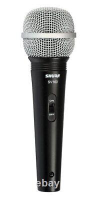 SHURE Dynamic Microphone Entry Model SV100 W