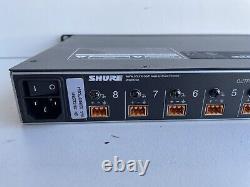 SHURE MXWANI8 PRO Audio Network DSP Microflex Wireless Control DANTE P300