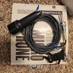 SHURE Microphone 560C Omnidirectional Dynamic Lavalier Dual Impedance Vintage