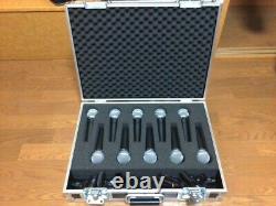 SHURE SM58 10-piece set with Almore microphone case from Japan