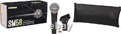 SHURE SM58-LCE Cardioid Dynamic Microphone No Switch Recording Live Performance