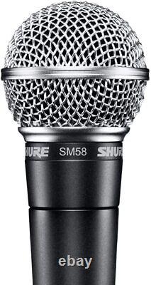 SHURE SM58-LCE Cardioid Dynamic Microphone No Switch Recording Live Performance