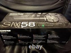 SHURE SM58-LCE Cardioid Dynamic Microphone No Switch Used