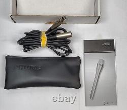 SHURE SM63 Omnidirectional Dynamic Professional Microphone with accessories