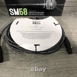 SM58-LC Dynamic Shure Vocal Microphone and Pig Hog XLR PHM20BKW