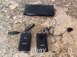 Set Of Shure wireless Microphone FP5 And FP1 Portable Receiver And Transmitter
