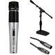 Shure 545sd Cardioid Dynamic Instrument Microphone Bundle With Stand And Cable