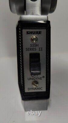 Shure 55SH Series II Cardioid With M-Track 2x2 And 8ft Stand (Description)