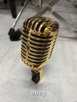 Shure 55SH Series-II Gold Microphone Very Rare