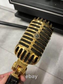 Shure 55SH Series-II Gold Microphone Very Rare
