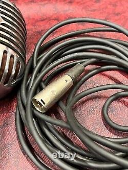 Shure 55c dynamic microphone hi impedance fatboy