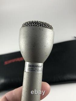 Shure 635A Electro-Voice Dynamic Microphone Untested, Some Wear