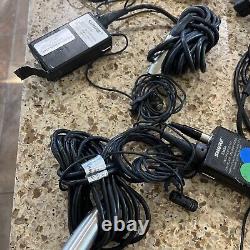 Shure 839 Lavalier Microphone System Lot Or 10 Plus Parts As Is