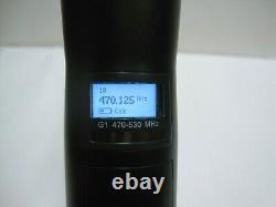 Shure AXT200 SM58 G1 470-530 MHz Handheld Transmitter For AXT400 UR4D AXIENT