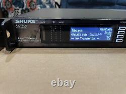 Shure AXT400 Axient Wireless Dual Receiver (470-698 MHz) Clean Nice A Band