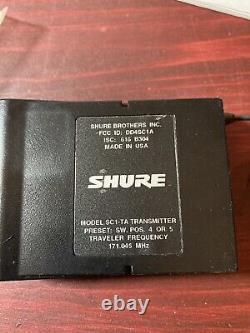 Shure Audio Equipment Lot SM58 Microphone, WA405 Power Distributor Untested