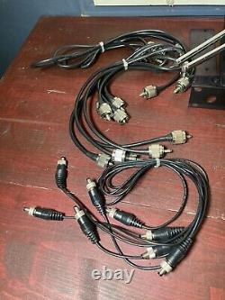 Shure Audio Equipment Lot SM58 Microphone, WA405 Power Distributor Untested