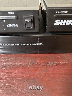 Shure Audio Equipment Lot SM58 Microphone, WA405 Power Distributor Untested