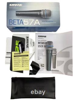 Shure BETA 57A Super-Cardioid Handheld Dynamic Instrument Microphone Open Box