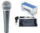 Shure Beta 58a Professional Studio Supercardioid Dynamic Vocal Mic Microphone