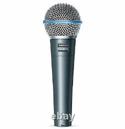 Shure BETA 58A Supercardioid Dynamic Microphone with High Output Neodymium