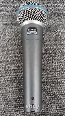Shure BETA 58A Supercardioid Dynamic Vocal Microphone Used from Japan Works Well