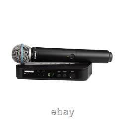 Shure BLX24/B58 BLX Wireless Vocal System with Beta 58A (H9 512 to 542 MHz)