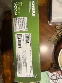 Shure BLX24/PG58 Wireless Home Recording Dynamic Microphone