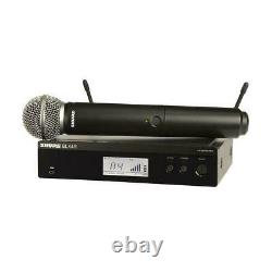 Shure BLX24R/SM58 Wireless Handheld Microphone System H11 Warranty Band NEW