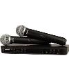 Shure Blx288/pg58 Dual-channel Handheld Wireless Pg58 Microphone System