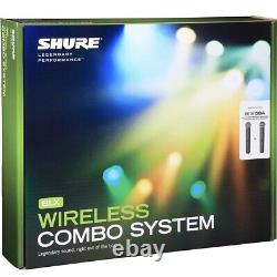 Shure BLX288/PG58 Dual-Channel Handheld Wireless PG58 Microphone System