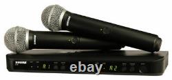 Shure BLX288/PG58 Handheld Wireless Microphone System UPC 042406470223