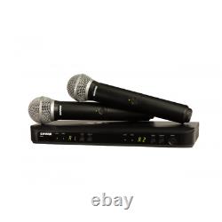 Shure BLX288/PG58 M17 Handheld Wireless Microphone System