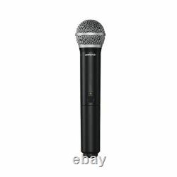 Shure BLX288/PG58 Wireless Dual Vocal System with 2 PG58 Mic Transmitter H9